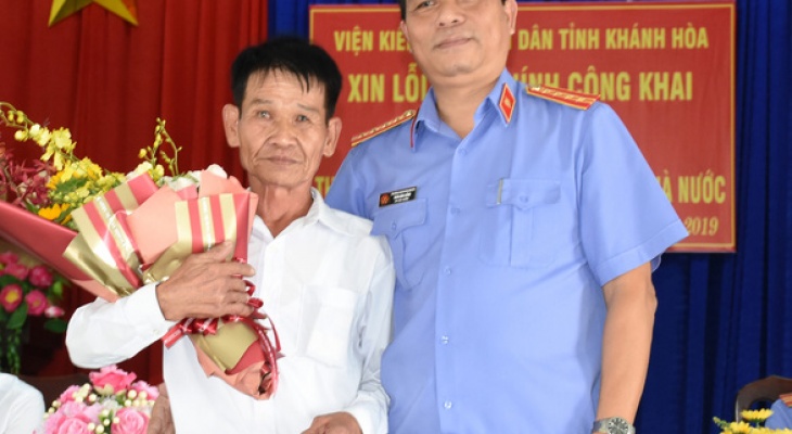 Viện KSND Khánh Hòa bồi thường cho người bị giam oan 39 năm trước